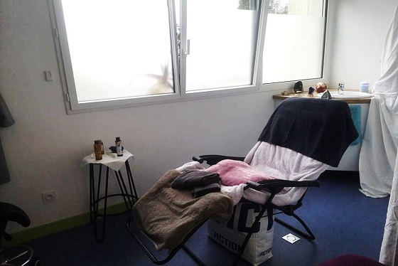 salle de pause réaménagée